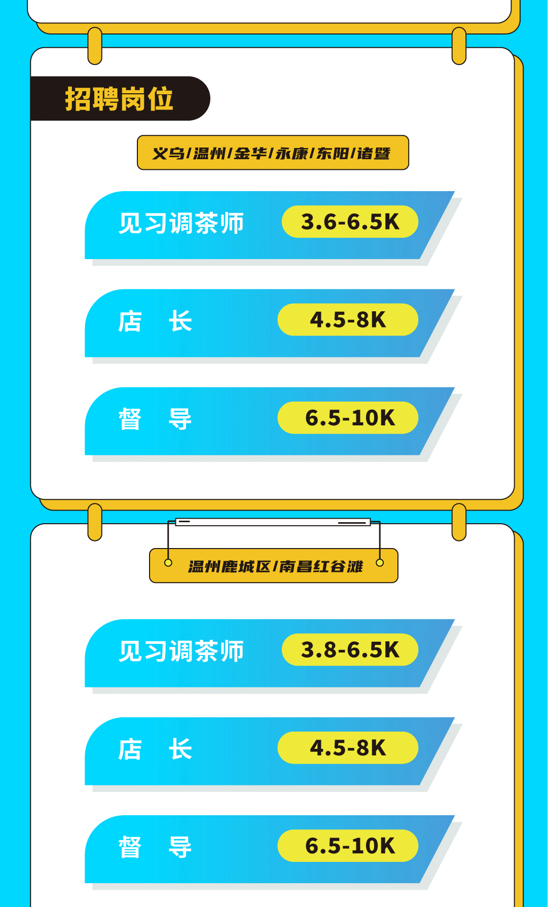 凯发k8天生赢家一触即发奶茶招聘